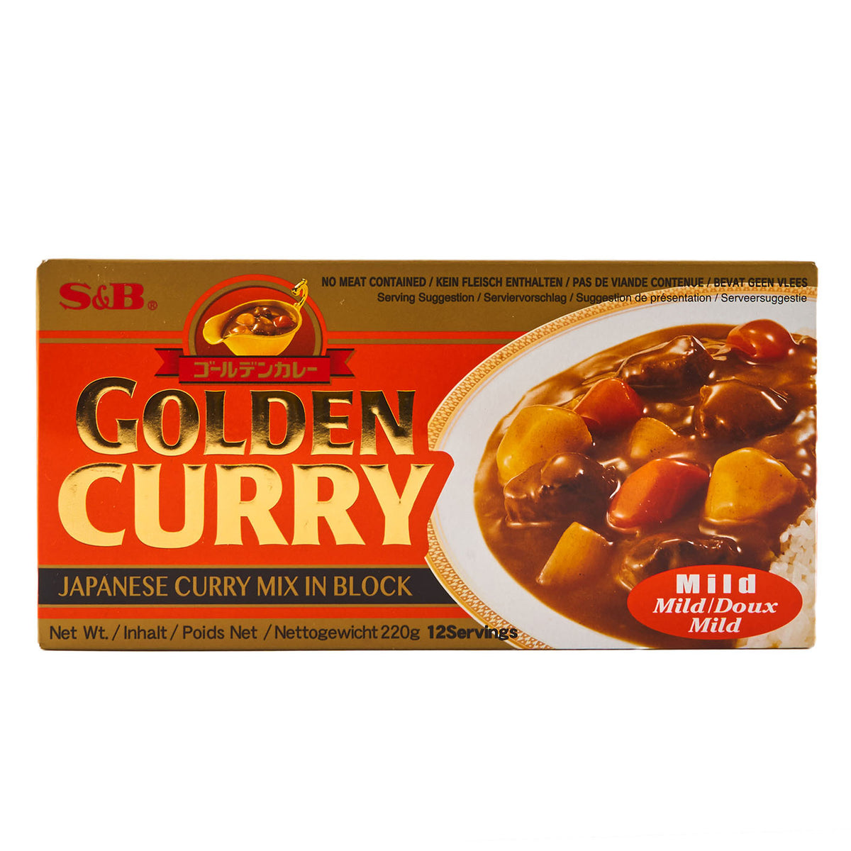 Golden curry mild 220g