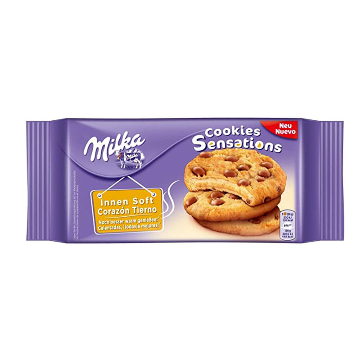 Milka cookies sensations 156g