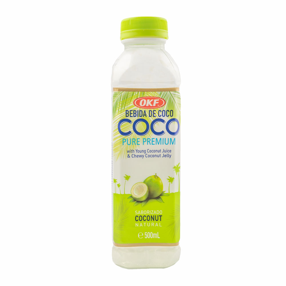 Bebida de coco con gelatina de coco 500ml