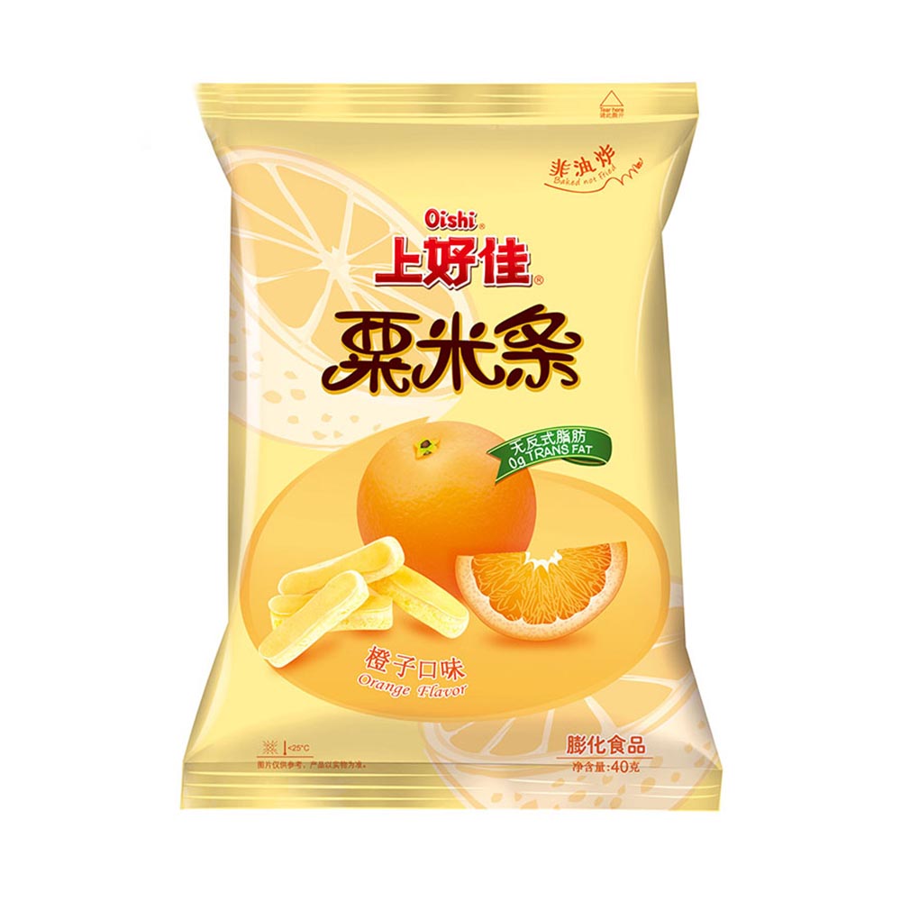 上好佳橙子粟米条 40g